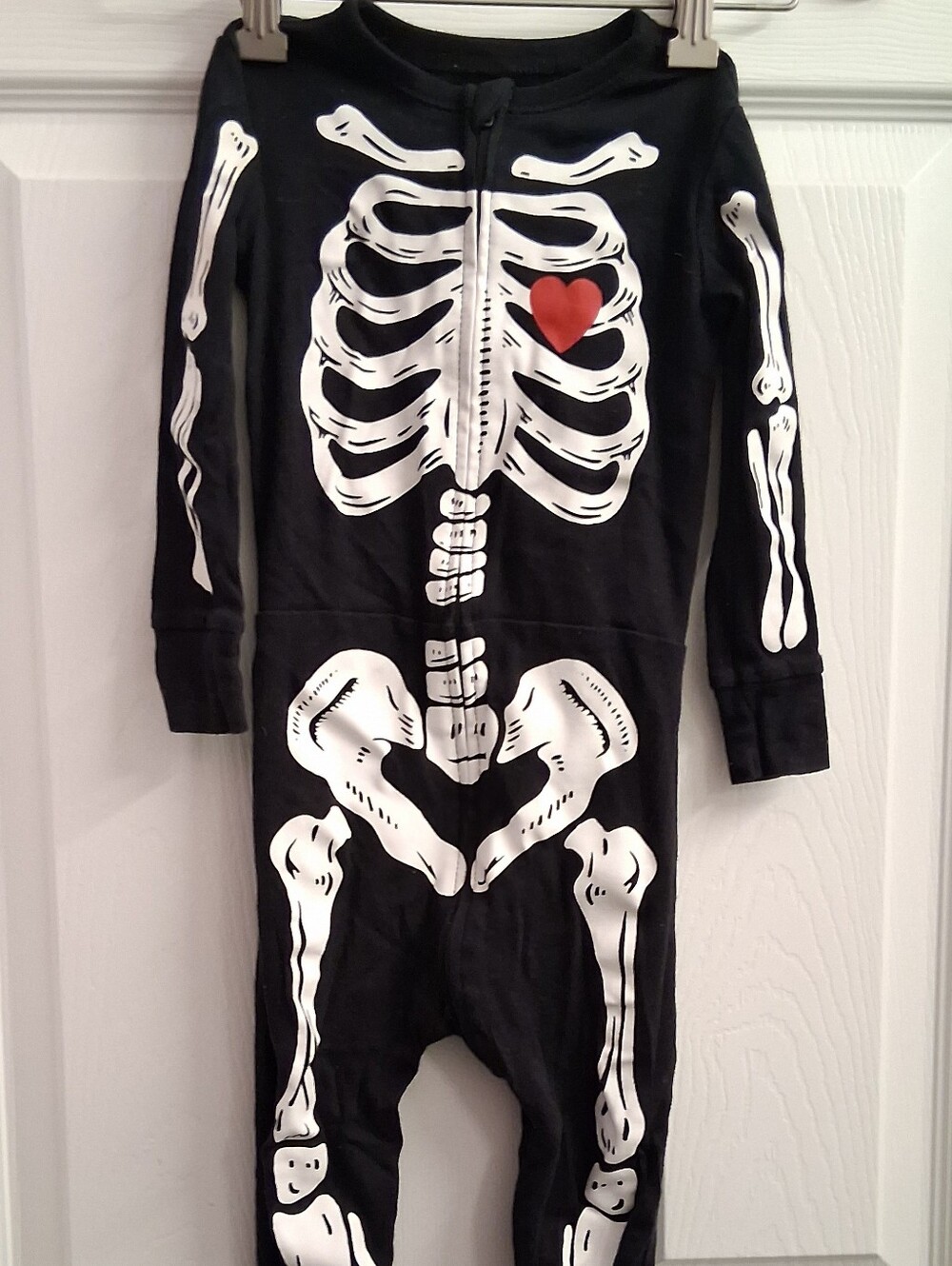 Old Navy 2T Skeleton Footies